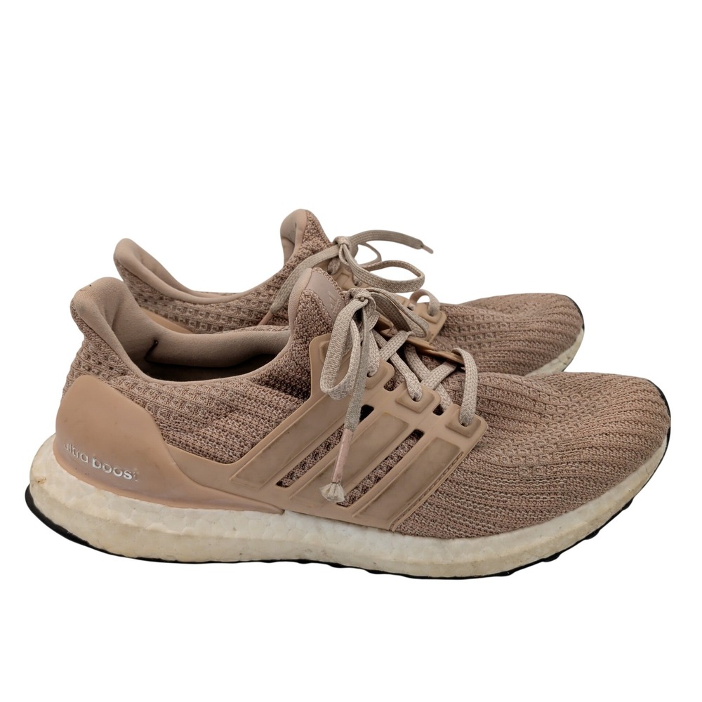 Adidas‎ UltraBoost 4.0 Ash Pearl Womens Running Shoes BB6309 Pink Tan Size 9